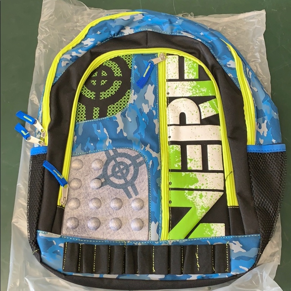Nerf kids boys girls backpack